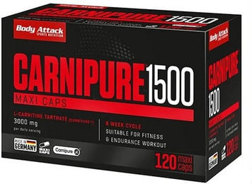 Body Attack Carnipure L-Carnitin Kapseln 1500 Stück – Bild 1 von 1