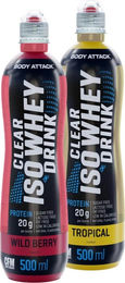 Body Attack Clear Iso Whey Isolat Drink 12 x 500ml – Bild 1 von 1