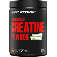 Produktbild von Body Attack Creatine Creapure Pulver 500 g vegan laktosefrei glutenfrei