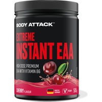 Produktbild von Body Attack Extreme Instant EAA Aminosäuren Pulver Cherry 500g