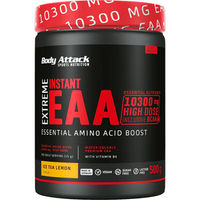 Produktbild von Body Attack Extreme Instant EAA Pulver Ice Tea Peach 500g vegan glutenfrei laktosefrei zuckerfrei