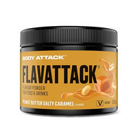 Produktbild von Body Attack Flavattack Peanut Butter Salty Caramel Pulver ohne Aspartam 250 g