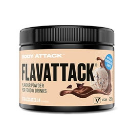 Body Attack Flavattack Stracciatella Pulver zuckerfrei vegan ohne Aspartam 250 g – Bild 1 von 3