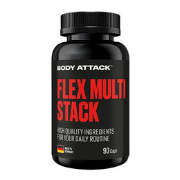 Body Attack Flex Multi Stack mit Boswellia Weihrauch 90 Kapseln – Bild 1 von 4