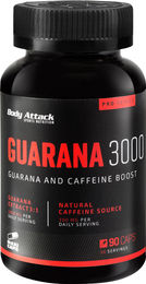 Body Attack Guarana 3000 Kapseln ohne Aspartam 90 Stück – Bild 1 von 3