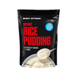 Body Attack Instant Rice Pudding Pulver, glutenfrei, laktosefrei und ohne Zusatzstoffe – Bild 1 von 5