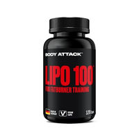 Produktbild von Body Attack LIPO 100 vegane Kapseln 120 Stück