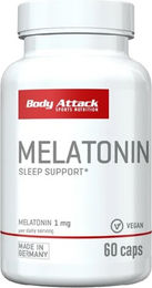 Body Attack Melatonin 60 Kapseln – Bild 1 von 1