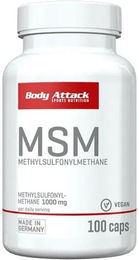 Body Attack MSM Kapseln vegan und zuckerfrei – Bild 1 von 1