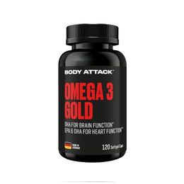 Body Attack Omega 3 Gold 120 Kapseln – Bild 1 von 4
