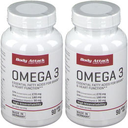 Body Attack Omega-3 Kapseln – Bild 1 von 1