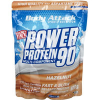Produktbild von Body Attack Power Protein 90 Haselnuss Pulver 500 g