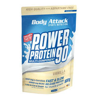 Produktbild von Body Attack Power Protein 90 Pulver Chocolate Nut-Nougat 500g Low Carb Low in Sugar