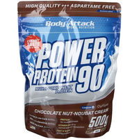 Produktbild von Body Attack Power Protein 90 Pulver Chocolate Nut-Nougat Cream 500 g