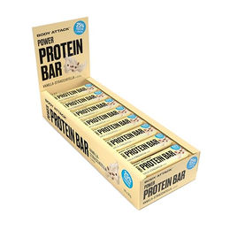 Body Attack Power Protein Bar Vanille-Stracciatella 24 x 35 g – Bild 1 von 6