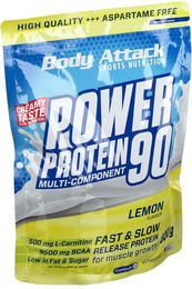 Body Attack Power Protein Pulver Lemon Curd Cream 500 g – Bild 1 von 2