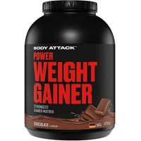 Produktbild von Body Attack Power Weight Gainer Schokolade Pulver 4750 g