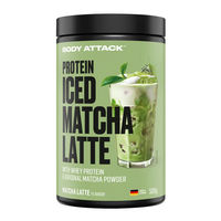 Produktbild von Body Attack Protein Iced Matcha Latte Pulver 500g zuckerfrei
