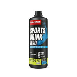 Body Attack Zero Sports Drink Sirup Mexican Fig zuckerfrei vegan 1000 ml – Bild 1 von 3