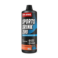 Produktbild von Body Attack Zero Sports Drink Sirup Pfirsich-Maracuja zuckerfrei Low Carb 1000 ml