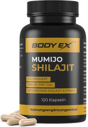Body Ex Mumijo Shilajit Kapseln hochdosiert vegan 120 Stück – Bild 1 von 3