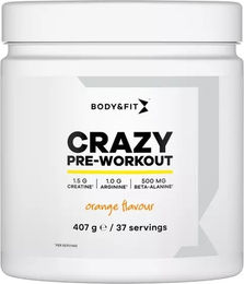 Body & Fit Crazy Pre-Workout Pulver Orange 407g – Bild 1 von 1