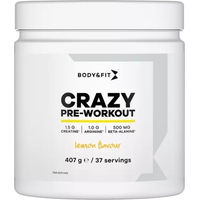 Produktbild von Body & Fit Crazy Pre-Workout Pulver Zitrone 407g