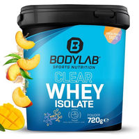Produktbild von Bodylab24 Clear Whey Isolate Mango-Pfirsich-Eistee Pulver 1000 g