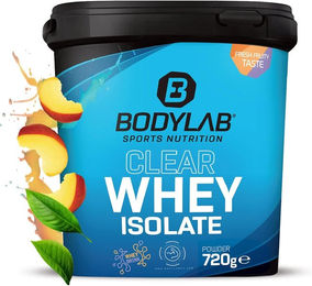 Bodylab24 Clear Whey Isolate Pfirsich-Eistee Pulver – Bild 1 von 3
