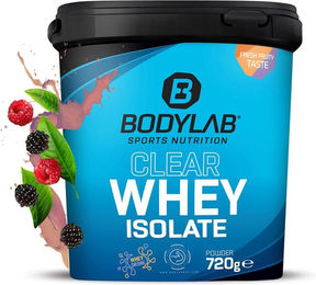 Bodylab24 Clear Whey Isolate Waldfrucht-Eistee Pulver 1000 g – Bild 1 von 3