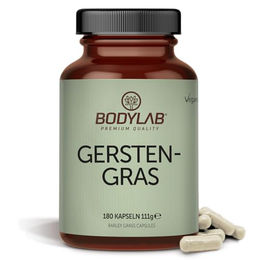Bodylab24 Gerstengras Kapseln vegan 180 Stück – Bild 1 von 2