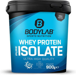 Bodylab24 Whey Protein Isolat Pulver Neutral 900 g – Bild 1 von 4