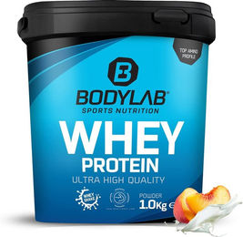 Bodylab24 Whey Protein Pulver Pfirsich-Joghurt – Bild 1 von 3