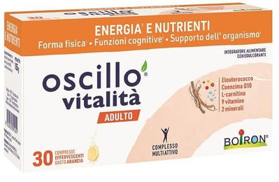 Boiron Oscillo Vitalità Adulten Brausetabletten zuckerfrei 30 Stück – Bild 1 von 1