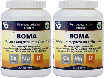 Boma Calcium Magnesium Vitamin D Komplex Kapseln 240 Stück – Bild 1 von 1