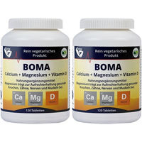 Produktbild von Boma Calcium Magnesium Vitamin D Komplex Kapseln 240 Stück