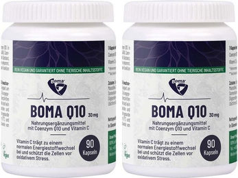 Boma Coenzym Q10 mit Ubiquinon 90 mg Kapseln 180 Stück – Bild 1 von 2