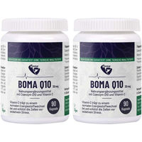 Produktbild von Boma Coenzym Q10 mit Ubiquinon 90 mg Kapseln 180 Stück
