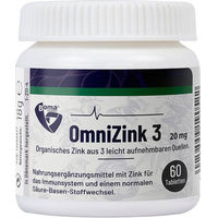 Produktbild von Boma OmniZink 3 Tabletten mit 20 mg Zink für Erwachsene 60 Stück