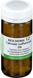 Bombastus Biochemie 12 Calcium sulfuricum D6 Tabletten – Bild 1 von 1