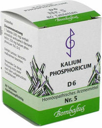 Bombastus Biochemie 5 Kalium phosphoricum D6 Tabletten 80 Stück – Bild 1 von 2