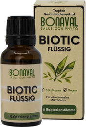 BONAVAL Biotic Darmflorakulturen Tropfen 20 ml für Kinder, Erwachsene sowie Schwangere und Stillende, geschmacksneutral – Bild 1 von 3