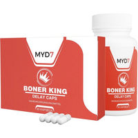 Produktbild von Boner King Nahrungsergänzungsmittel für Männer mit Zink 20 Kapseln