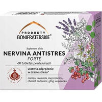 Produktbild von Bonifraterskie Nervina Antistres Forte Zitronenmelisse Tabletten 60 Stück