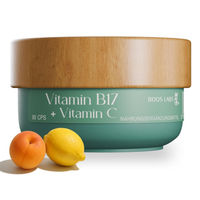 Produktbild von BOOS LABS Vitamin B17 und Vitamin C 1500 mg, 90 vegane Kapseln, hochdosiert, glutenfrei