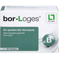 Produktbild von bor-Loges Bor Tabletten 120 Stück