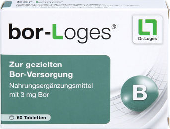 bor-Loges Bor Tabletten 60 Stück – Bild 1 von 1