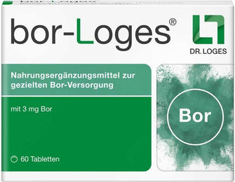 bor-Loges Bor Tabletten laktosefrei und glutenfrei 60 Stück – Bild 1 von 2