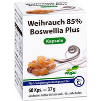 Produktbild von Boswellia Weihrauch 85% Plus Kapseln von Pharma Peter GmbH vegan 60 Stück