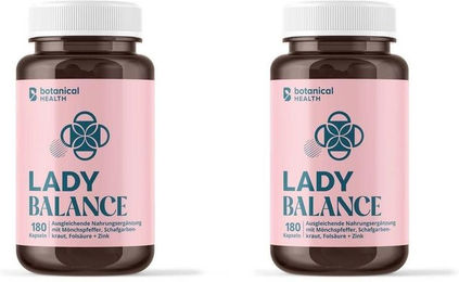 Botanical Health Lady Balance Lady Passion Kräuter-Komplex Kapseln vegan für Frauen 360 Stück – Bild 1 von 2